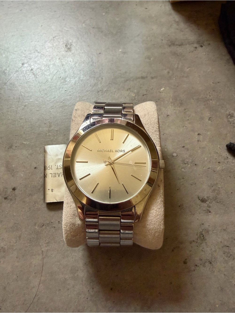 Michael Kors Unisex Silver Bracelet Watch
